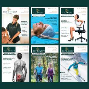 Ci occupiamo del progetto editoriale, del coordinamento e della produzione di Top Physio Magazine, rivista di fisioterapia
